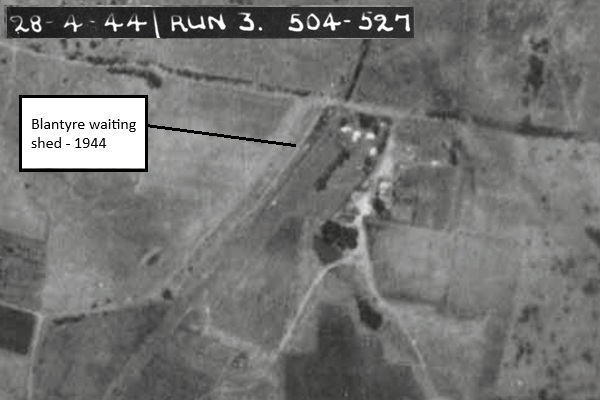 Blantyre railway station location - 1944 blantyre-station-location